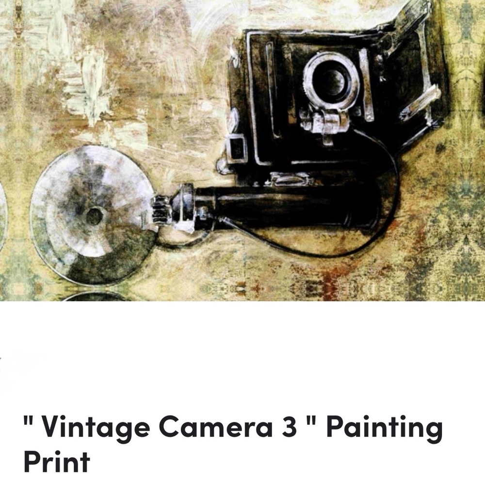 Williston Forge Sepia and Black Camera Art Print
